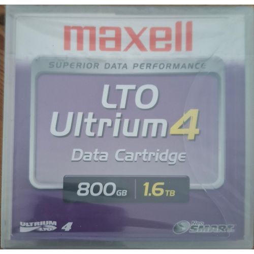 LTO Ultrium 4 Maxell 800 GB / 1.6 TB