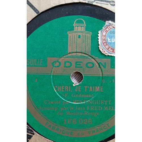 78 Tours Mistinguett Chérie Je T'Aime