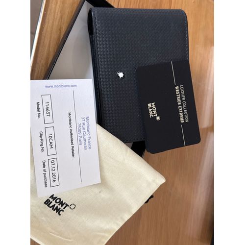 Porte cartes mont blanc 3 volets 