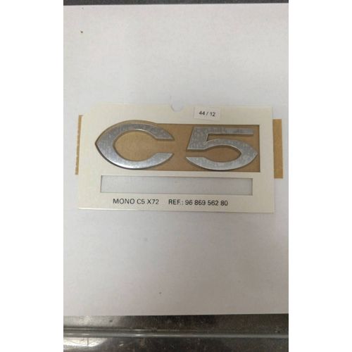 Emblème Citroën C5 9686956280 Voir Photo.