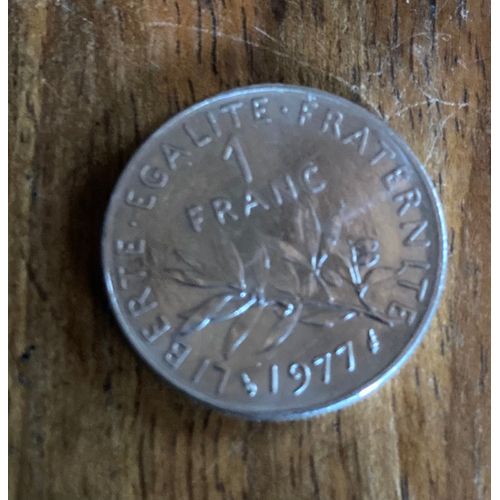 Pièce De 1 Franc 1977 Neuve