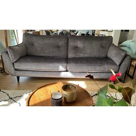 Canapé 4 Places Gris Anthracite Marque Poltronesofa Modèle Albignano