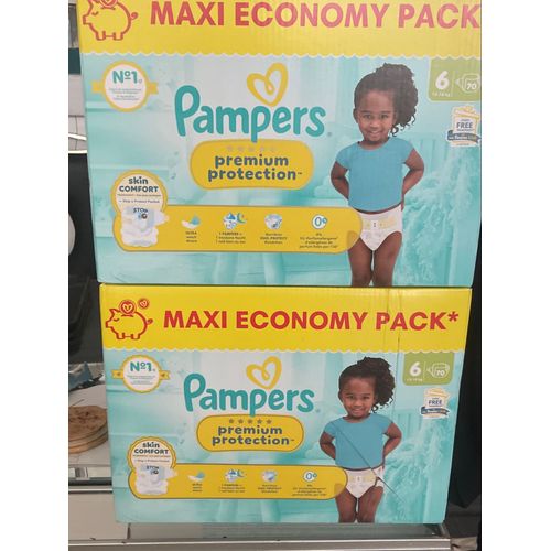 2 Carton De Couche Pampers Premium T6