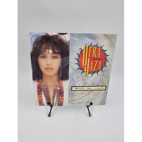 Vinyle 45 Tours Ofra Haza : Wish Me Luck Avec Fourreau