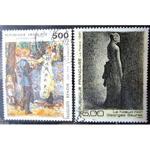 1991. Série Complète F2692 À F2693: Série Artistique.