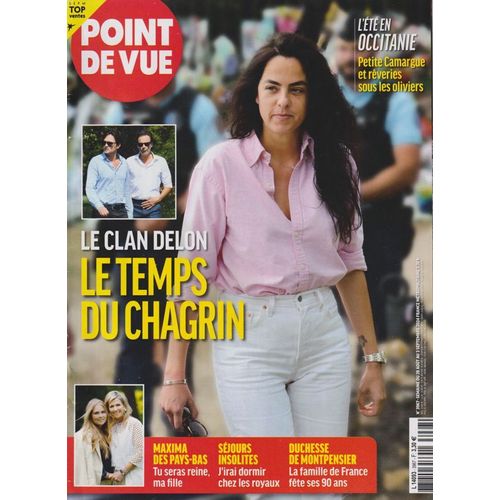Point De Vue N°3987 Le Clan Delon