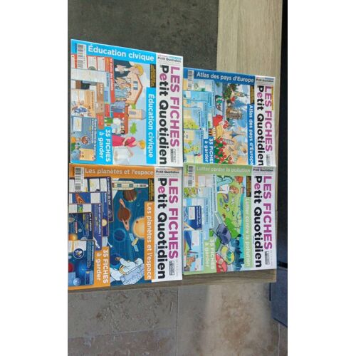 Lots Revues Les Fiches Du Petit Quotidien