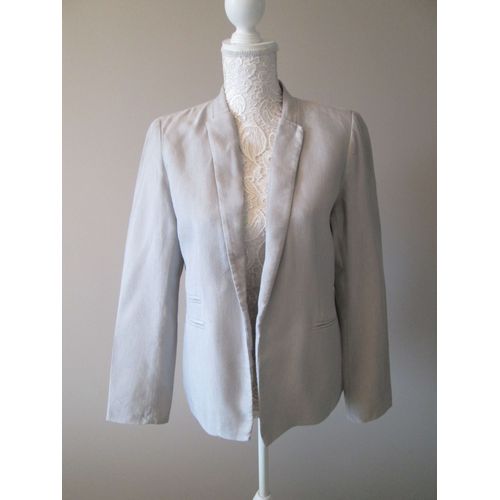 Veste Gris Perle Caroll Taille 40