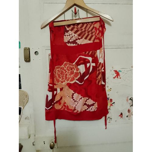 Top Qui S Attache Au Cou Rouge/Coloré 38 M Desigual.