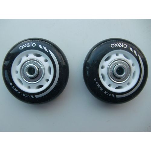 Paire De Roulettes Oxelo Diamètre 63 Mm
