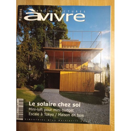 Revue Architecture A Vivre N°23