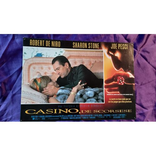 Casino  Affiche De Hollywood Format 23.5x33.5 Cm Tous Les Écrits Sont En Espagnol !