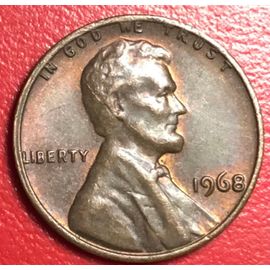 1 Cent - Lincoln Memorial Penny - 1968 - Etats Unis