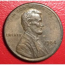 1 Cent - Lincoln Memorial Penny - 1984 - Etats Unis