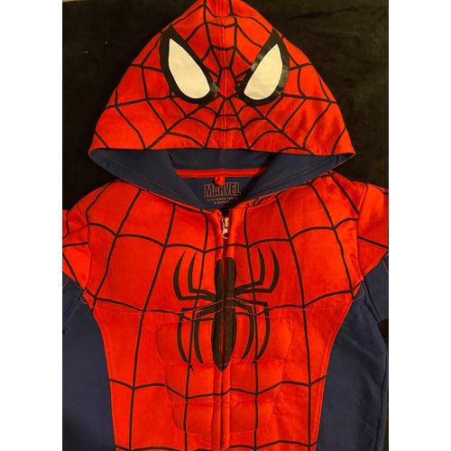 Veste / Sweat À Capuche Déguisement Spider-Man 💪 Muscles 3d - Rebel
