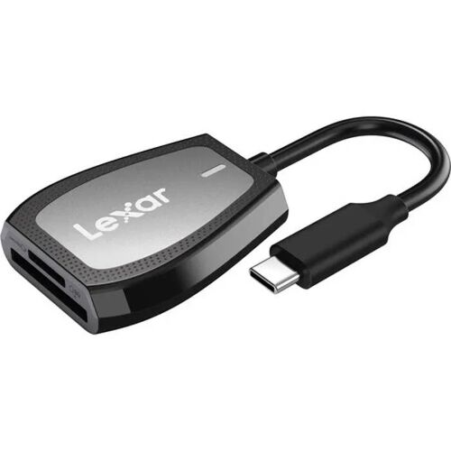 LECTEUR DE CARTE - LEXAR - Type-C - Double emplacement - Compatible SD/microSD - Transferts rapides