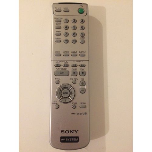 télécommande sony RM-SS 300
