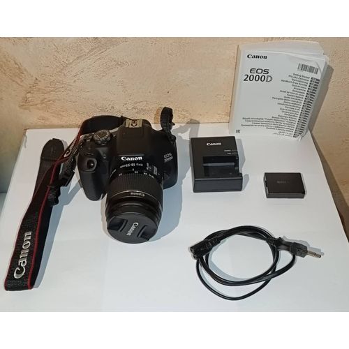 Canon EOS 2000D 24.1 mpix + Objectifs