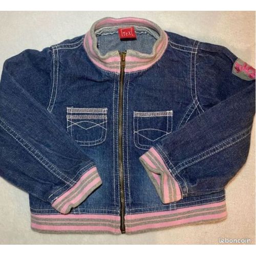 Ensemble Jupe Et Veste En Jean 24m