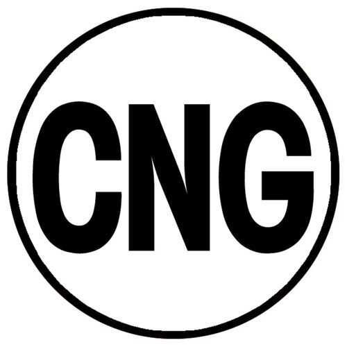 Cng - 10x10cm - Sticker/Autocollant