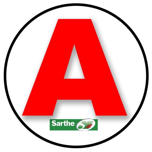 A 72 La Sarthe - 15cm - Sticker/Autocollant