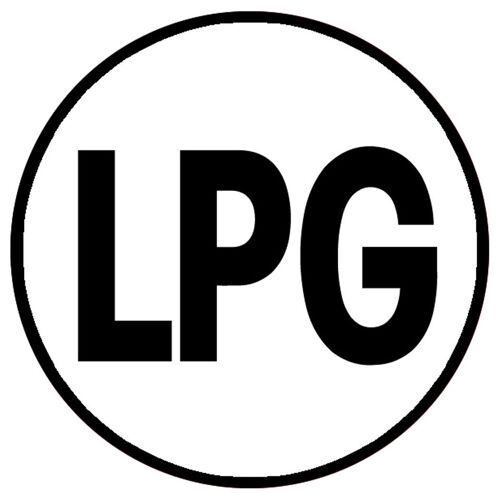 Lpg - 10x10cm - Sticker/Autocollant