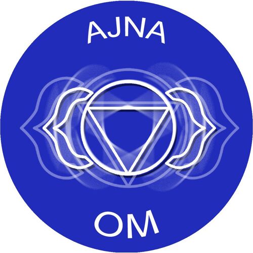 Chakra Om Ajna - 15cm - Sticker/Autocollant