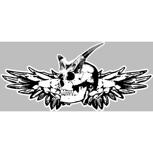 Hells (5x3.2cm) - Sticker/Autocollant