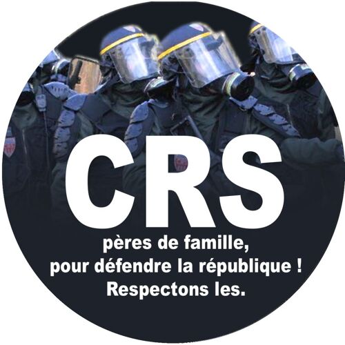 Crs (10x10cm) - Sticker/Autocollant