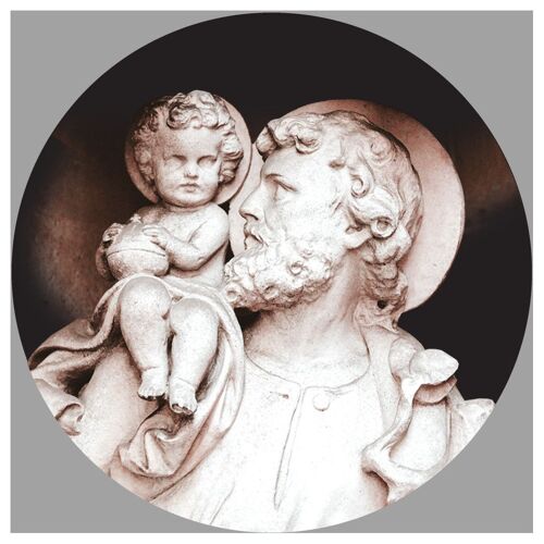 Saint Christophe - 10cm - Sticker/Autocollant