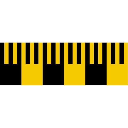 Bande Crash Test (9x30cm) - Sticker/Autocollant