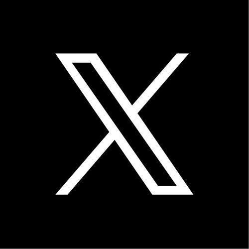 X Logo - 15cm - Sticker/Autocollant