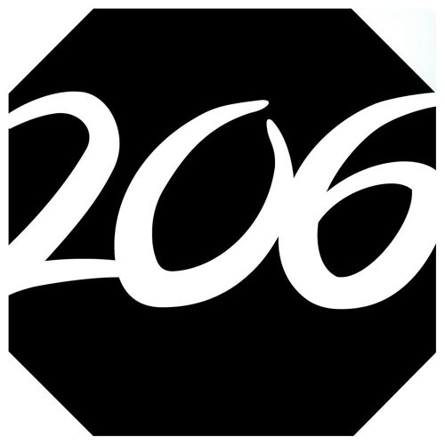 Numéroderue206 - Architecte 10x10cm - Sticker/Autocollant