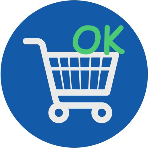 Passage Pour Caddy Ok - 15cm - Sticker/Autocollant
