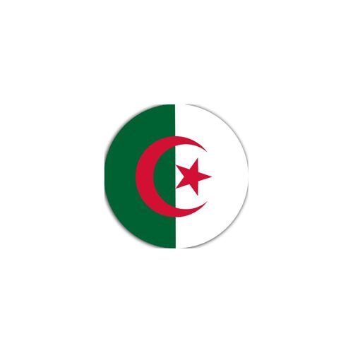 Algérie - 15cm - Sticker/Autocollant