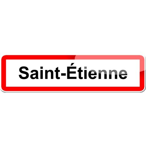 Saint-Étienne (15x4cm) - Sticker/Autocollant