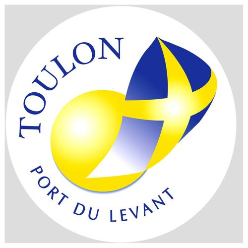 Toulon - 20cm - Sticker/Autocollant