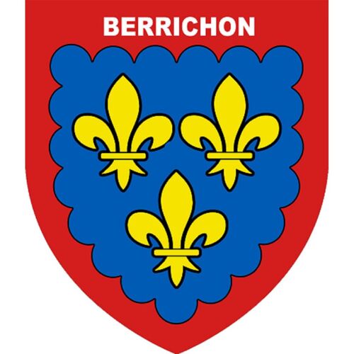 Blason Berrichon - 10x8.5cm - Sticker/Autocollant