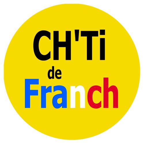 Ch'ti Et Chtimi - 20cm - Sticker/Autocollant