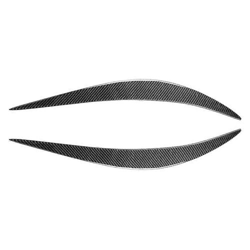 Lirun - Cache-Phares En Fibre De Carbone Pour Infiniti Q50 Q60 2014 (Autocollants Décoratifs Pour Phares Avant Gauche Et Droit)