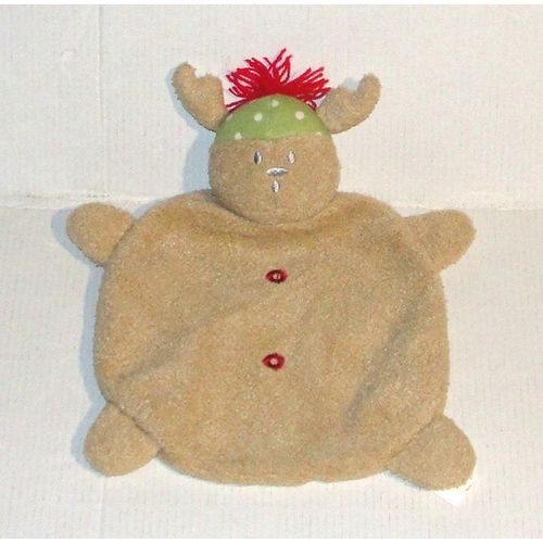 doudou renne cerf marron absorba