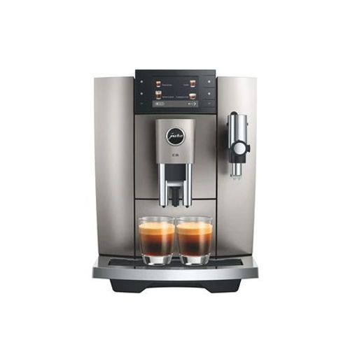 Expresso broyeur JURA E8 Midnight Silver (ED)