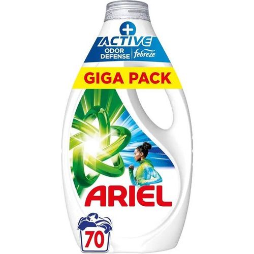 Ariel +Active Lessive Liquide, 70 Lavages (3.15L)
