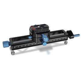 Rail de mise au point macro SIRUI MS18, réglage précis pour photo macro et gros plan, tête rotative 360° avec plaque Arca-Swiss, pieds détachables
