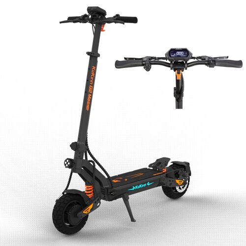 Trottinette Électrique Kukirin G2 Master (Version 2025), Moteur 1000wx 2, Batterie 52v 20,8ah, Pneus 10 Pouces, Vitesse Maximale 60km/H 2025