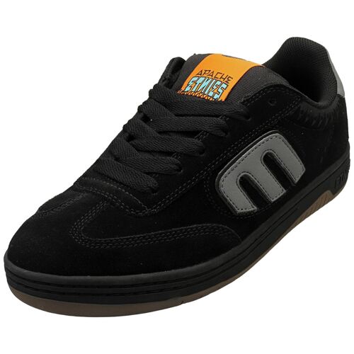 Chaussures Etnies Locut X Apache Baskets Skate Noir Gris