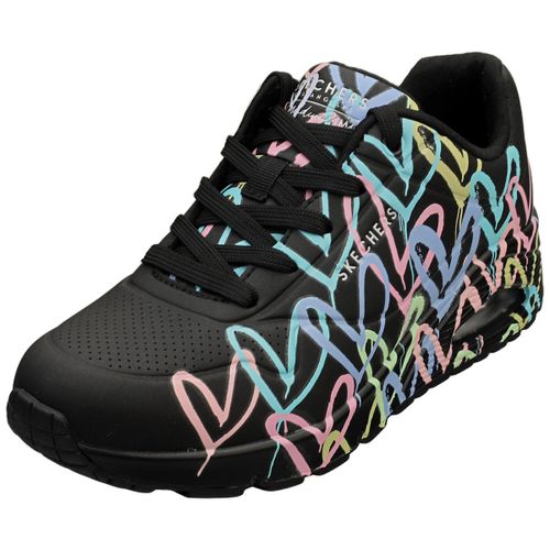 Baskets Skechers Uno Spread The Love Goldcrown Pour Femme