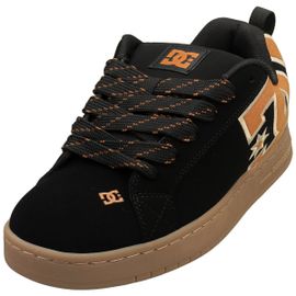 Chaussures Dc Shoes Court Graffik Baskets Skate Black Wheat