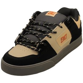 Chaussures Dc Shoes Pure Wnt Baskets Skate Noir Kaki
