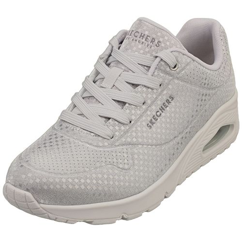 Skechers Los Angeles Uno Disco Nite Argentée Baskets Mode Femme